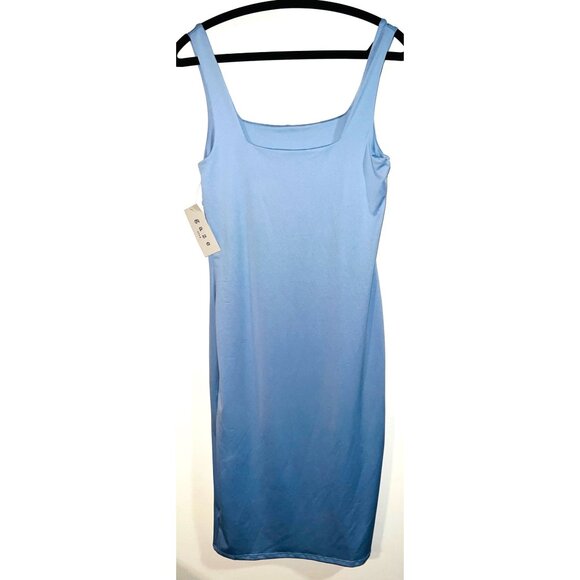 Blue Gaze Sleeveless Bodycon Midi Dress Size Large  Womens Fashion - Picture 2 of 3